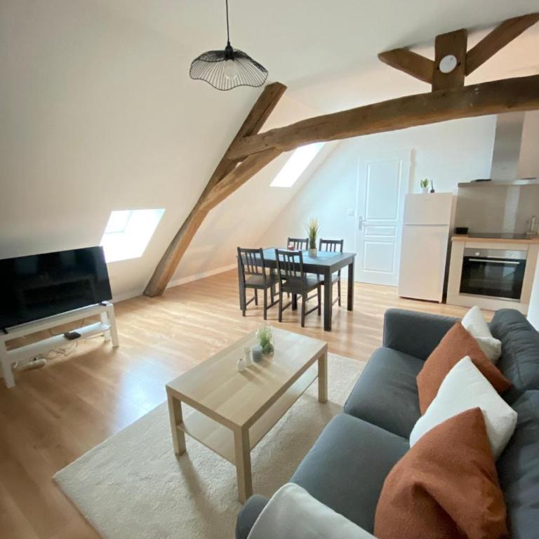 T3 Atypique et Moderne avec parking Orléans centre - Apartamento de 2 dormitorios - 1