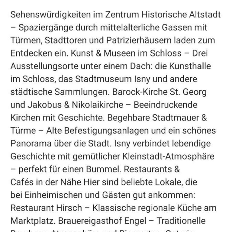 SchlossNest Isny - Denkmal Kultur Park Stadt - Apartamento de 2 dormitorios con vistas a la ciudad - 5