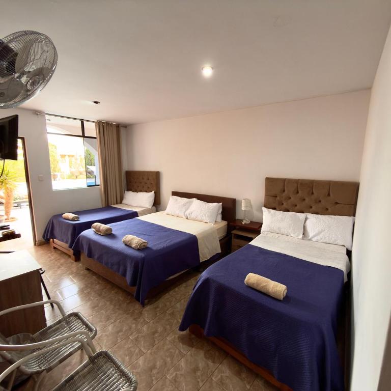 Huacachina Desert House - Triple Room with Private Bathroom - 15
