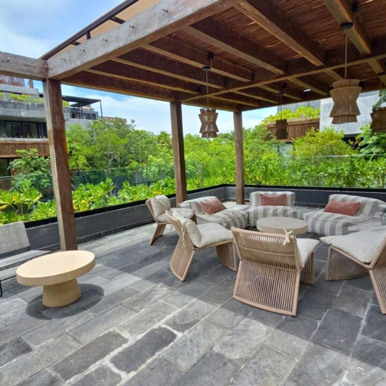 Exclusive 2BR Lock-Off Huge Terrace & Private Pool Humana Tulum - Two-Bedroom Apartment - 56