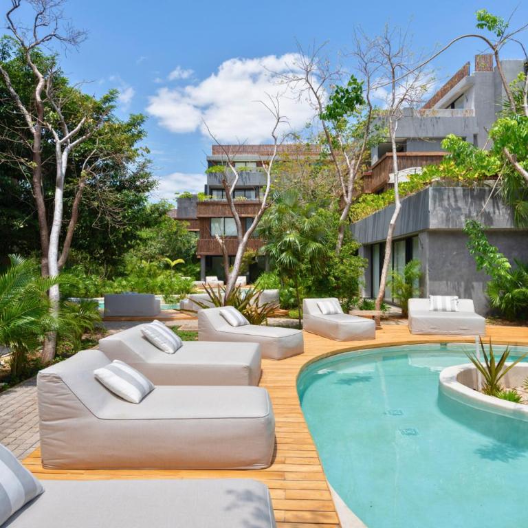 Exclusive 2BR Lock-Off Huge Terrace & Private Pool Humana Tulum - Two-Bedroom Apartment - 57