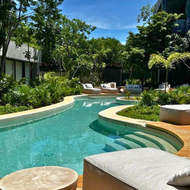 Exclusive 2BR Lock-Off Huge Terrace & Private Pool Humana Tulum - Two-Bedroom Apartment - 50