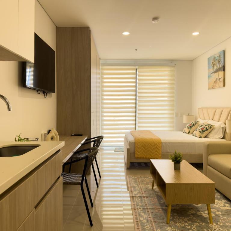 Exclusivo Reserva del Mar II - Apartamentos By Miethaus - Apartamento de 1 dormitorio con balcón y vistas a la montaña - 4