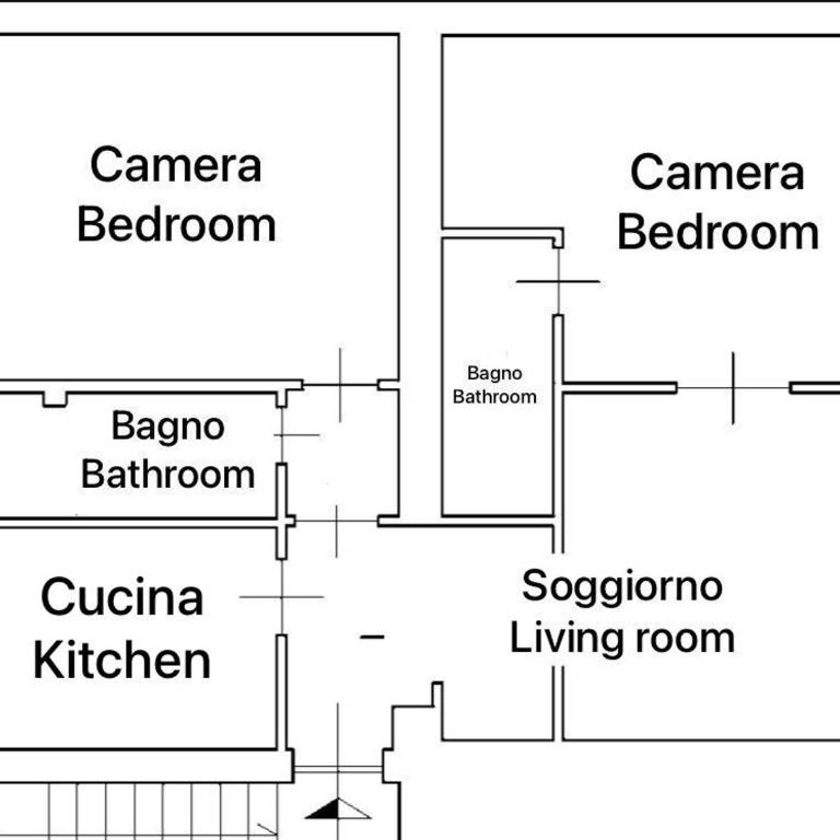 Nox Romana Apartments - Vatican - Threeroom Apt with 2 Bathroom - Two-Bedroom House - 17