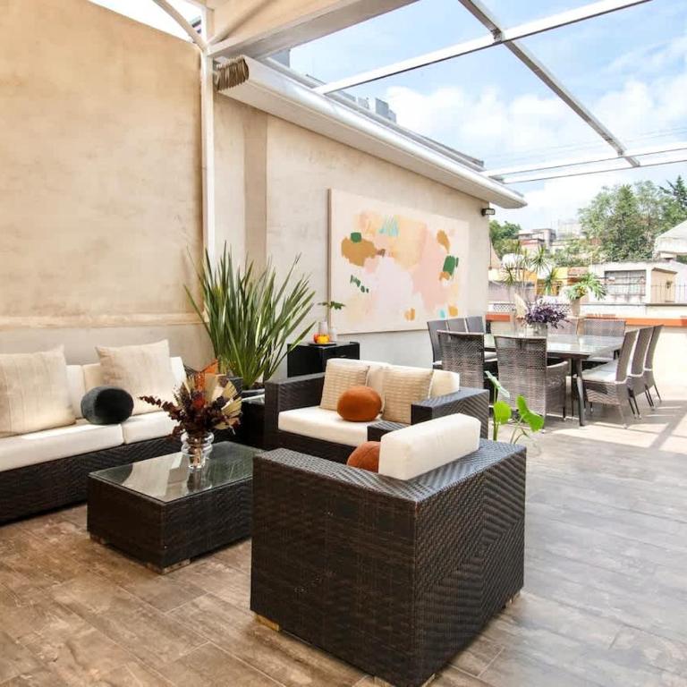 Casa Ha A Soulful 7Br Home w Rooftop, Condesa - Apartamento - 2