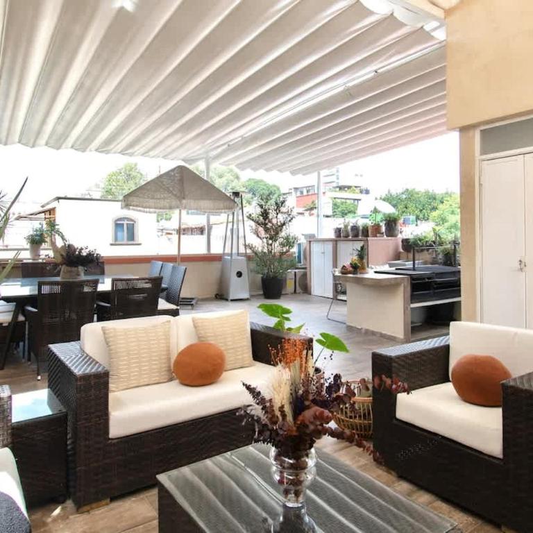 Casa Ha A Soulful 7Br Home w Rooftop, Condesa - Apartamento - 14