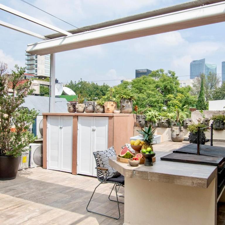 Casa Ha A Soulful 7Br Home w Rooftop, Condesa - Apartamento - 69