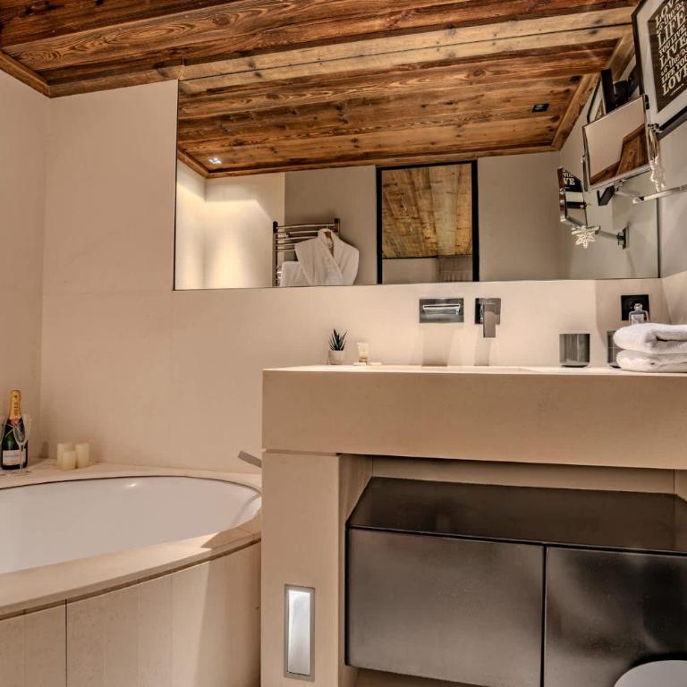 Cozy and Modern Apt in Prime Location Megeve - Appartement - 10