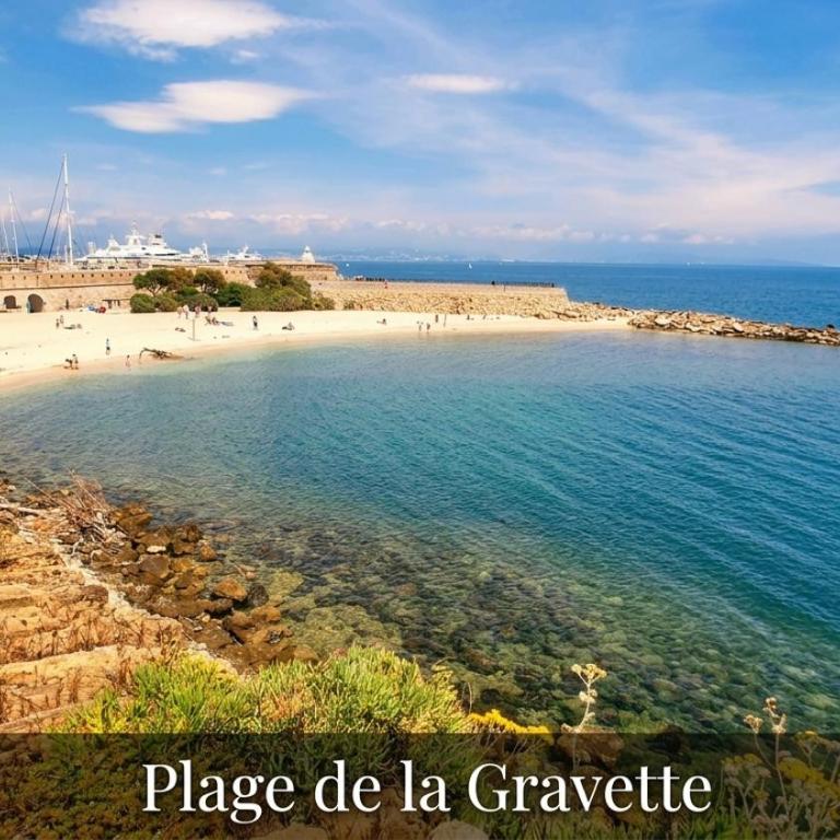 Luxe et charme Vieil Antibes 80m2 Clim Parking plages à pieds - Two-Bedroom Apartment - 10