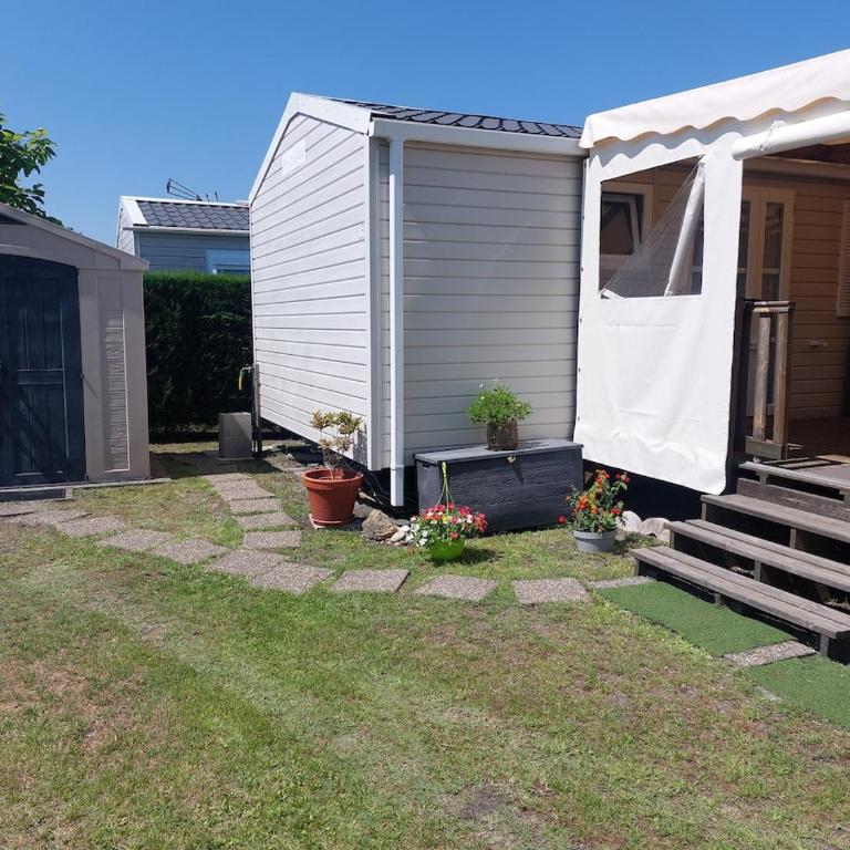 Mobilhome avec accès piscine Andernos - Apartment mit 2 Schlafzimmern - 4