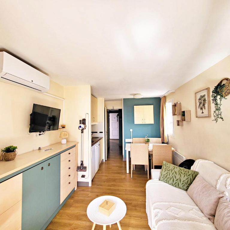 "Smash Azur"Cap Estérel-Vue mer-Clim-Padel - Apartamento de 1 dormitorio con balcón y vistas al mar - 19