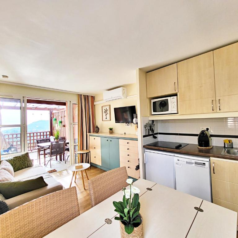 "Smash Azur"Cap Estérel-Vue mer-Clim-Padel - Apartamento de 1 dormitorio con balcón y vistas al mar - 12