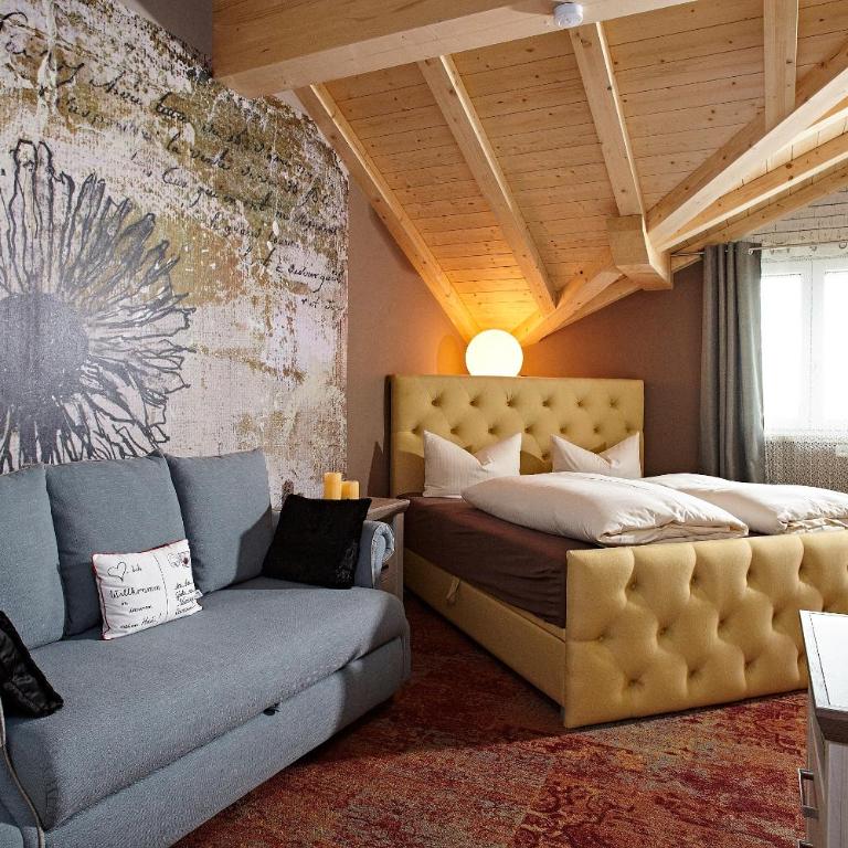 Vintage Hotel Charivari- Sommer Hörnerbahnen kostenlos mit Restaurant - Superior Familienzimmer - 21