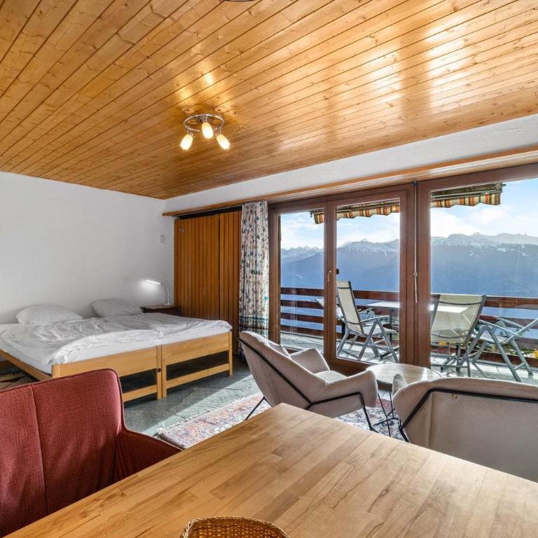 Orion 302 centre du village d Anzere avec vue sur les Alpes - Apartment - 1