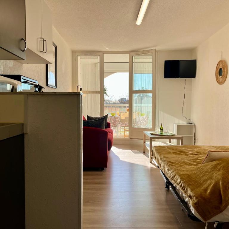 Studio Nid du Cap wifi, parking, 4 couchages - Apartment mit 1 Schlafzimmer - 9
