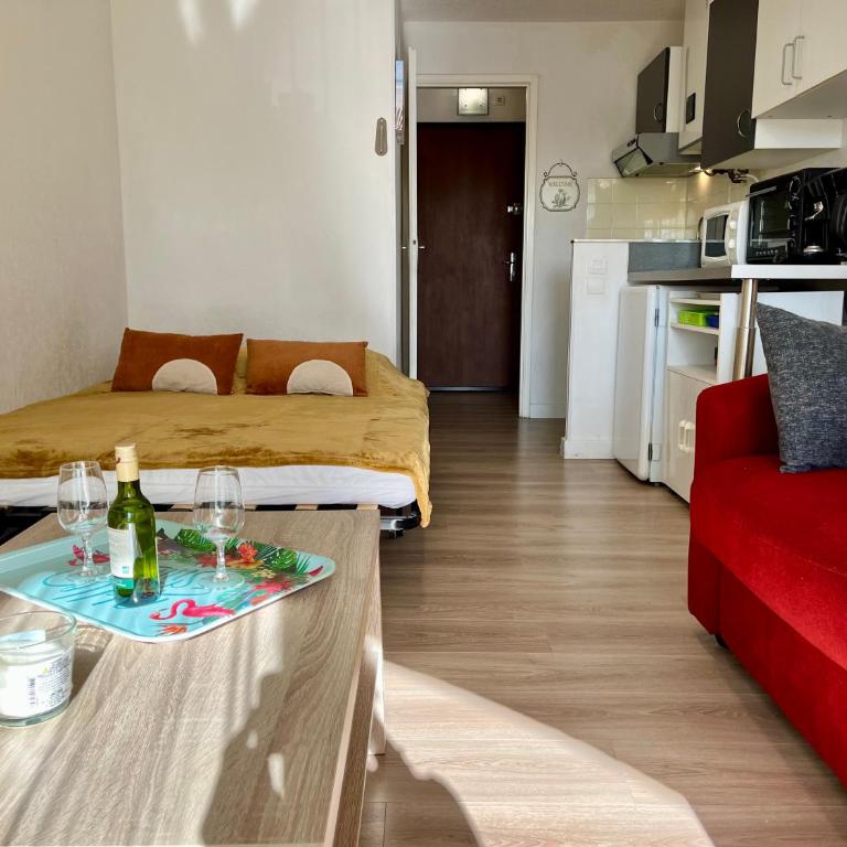 Studio Nid du Cap wifi, parking, 4 couchages - Apartment mit 1 Schlafzimmer - 16