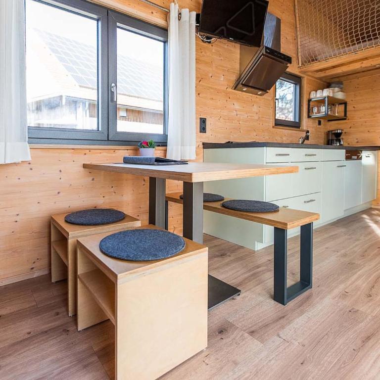 Ferienhof Rummel Allgäu - verschiedene Unterkünfte für bis zu 6 Personen - Sauna, Spielplatz, Lagerfeuer & Frühstücksservice - ideal für Familien- und Aktivurlaub - One-Bedroom House - 6