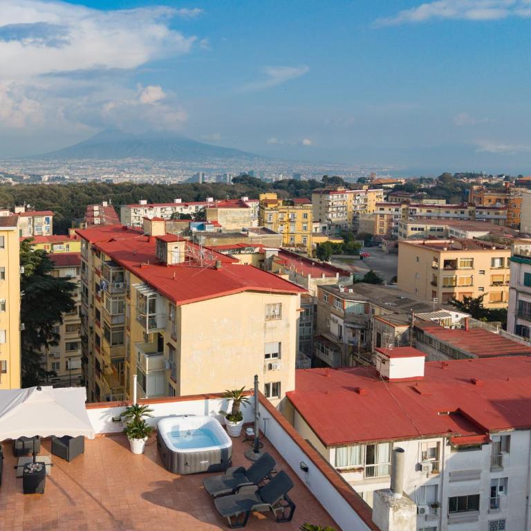 Terrazza vista Vesuvio e Capri con Jacuzzi privata - Casa con 1 Camera da Letto - 9