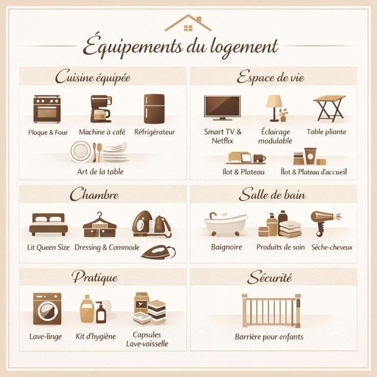 Appart'Elégance 10 min du centre - Appartamento con 1 Camera da Letto - 17