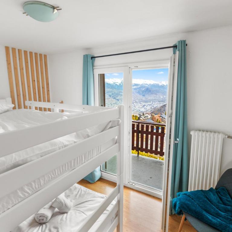 Nendaz 3BR - Vue alpine & Balcon - 8 Pers - Apartment - 24