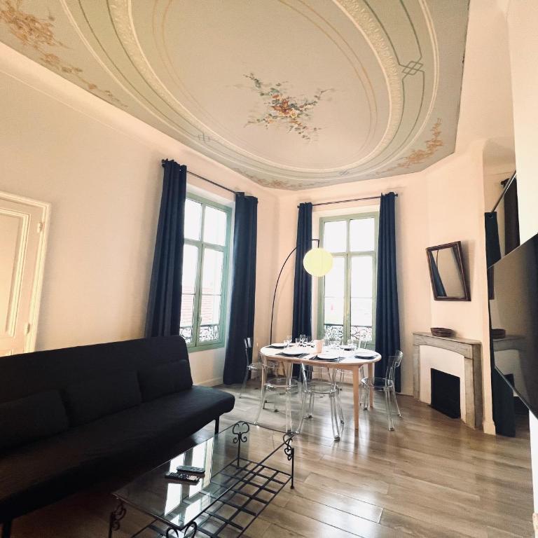Le Bourgeois - Elegant 3P - Sea View - 700m Palais - Apartment mit 2 Schlafzimmern - 17