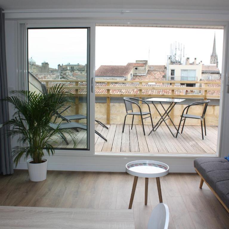 Le Clos Beaufleury - Studio avec Terrasse - 1