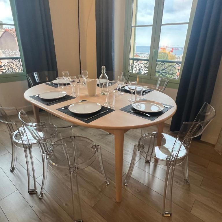 Le Bourgeois - Elegant 3P - Sea View - 700m Palais - Apartment mit 2 Schlafzimmern - 10