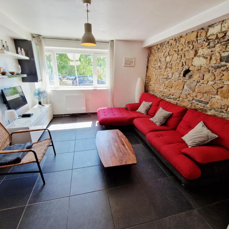 Grand duplex 5 pers au cœur de Lyon Opéra & métro - Appartamento con 1 Camera da Letto - 1