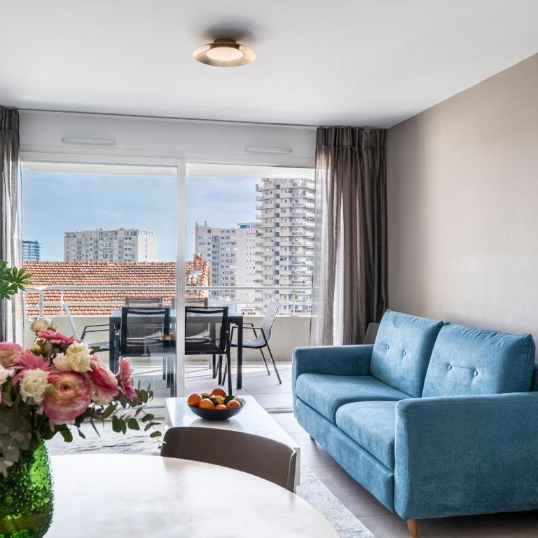 Victoria Palace- l'appartement avec vue mer et à proximité de Monaco - Appartement 1 Chambre - 1