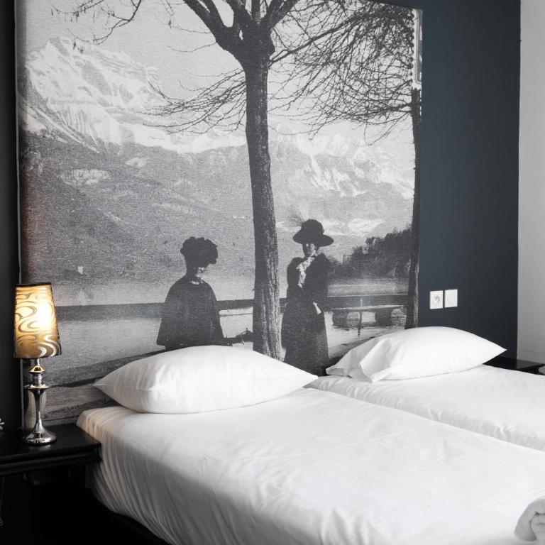 Hôtel Les Muses - Chambre Lits Jumeaux - 1