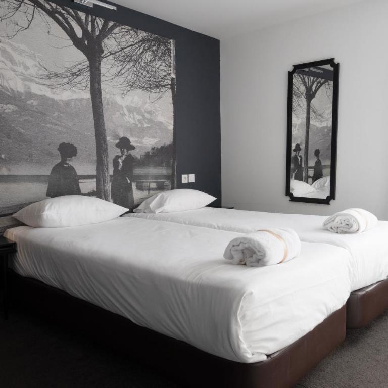 Hôtel Les Muses - Chambre Lits Jumeaux - 2