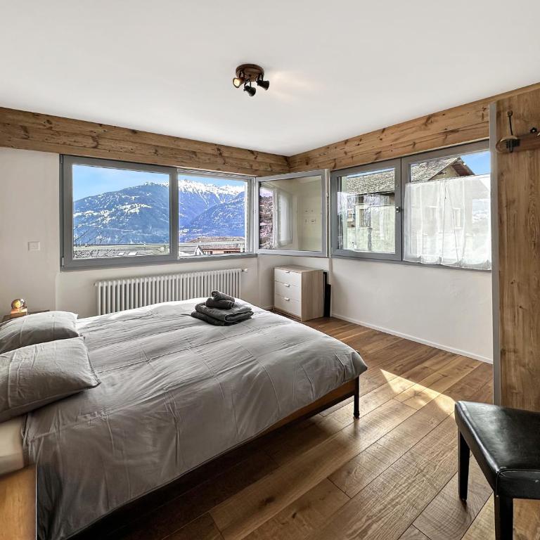 Modern Home for 8 near Crans-Montana - Terrace - Fireplace - Chalet Supérieur - 12