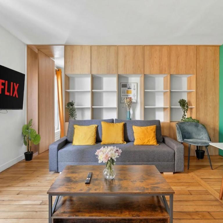 Quartier Les Marais 1 Bedroom Apartment with Netflix - Appartement 1 Chambre - 2