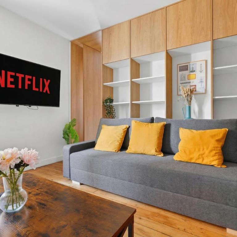 Quartier Les Marais 1 Bedroom Apartment with Netflix - Appartement 1 Chambre - 1