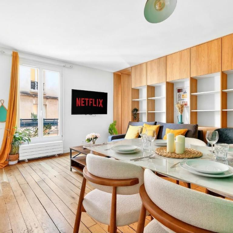 Quartier Les Marais 1 Bedroom Apartment with Netflix - Appartement 1 Chambre - 5