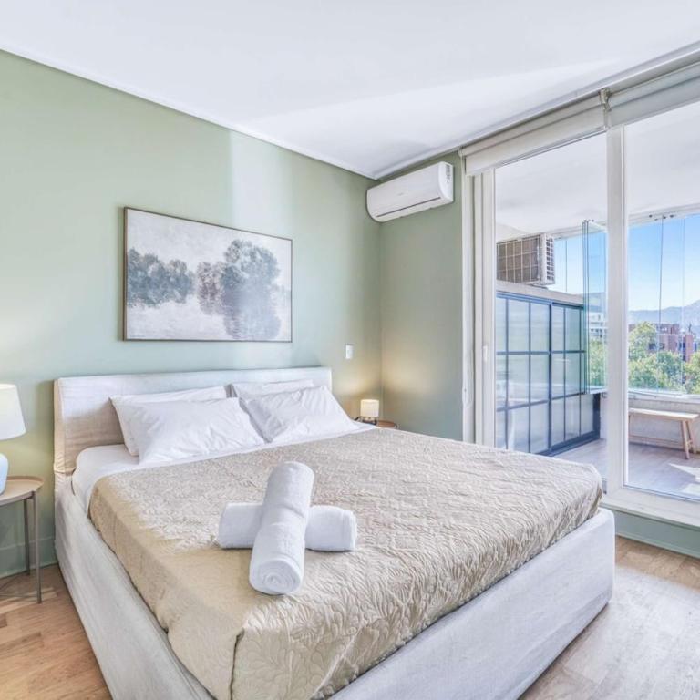 Vespucio Harmony 2D with Wi-Fi - Two-Bedroom Apartment with Balcony - 10