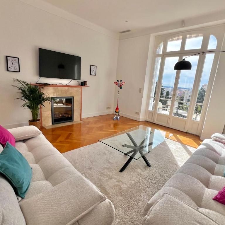 Cannes Tassigny Stylish - 2 Bedroom Apartment Sleeps 5 Free Parking - Apartment - 13