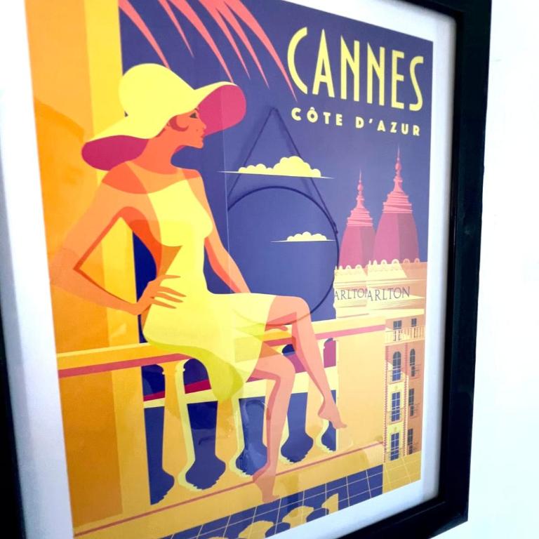 Cannes Tassigny Stylish - 2 Bedroom Apartment Sleeps 5 Free Parking - Apartment - 26