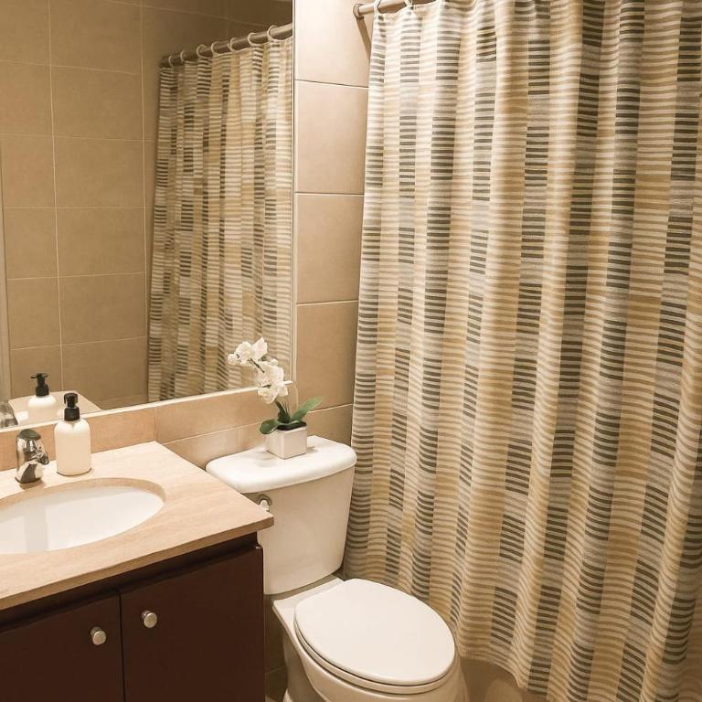 Cómodo Depto Santiago cercano a metro, Check in 24-7 - One-Bedroom Apartment - 14