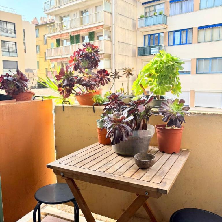 Bright sea-view balcony getaway - Estudio - 7