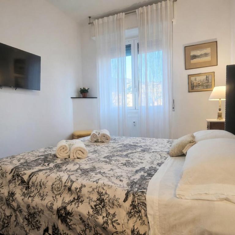 Free Parking - The Tigullio Suite - ML - Appartamento Deluxe con 2 Camere da Letto e Balcone - 11