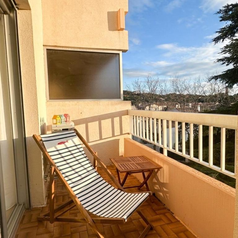 Plage à 2 min-Sous les pins - Balcon - Clim - T2 cosy - Apartamento de 2 dormitorios - 17