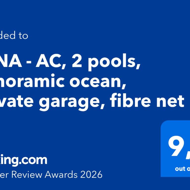 LUNA - AC, 2 pools, panoramic ocean, private garage, fibre net - Apartamento de 1 dormitorio - 2