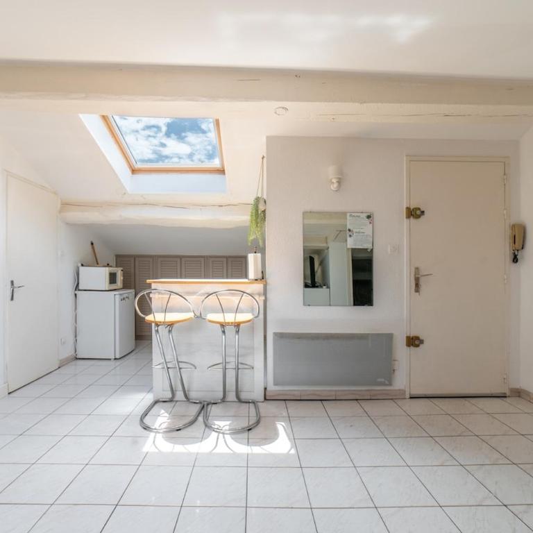 La bohème, attic studio facing Les Halles - Apartment mit 1 Schlafzimmer - 6