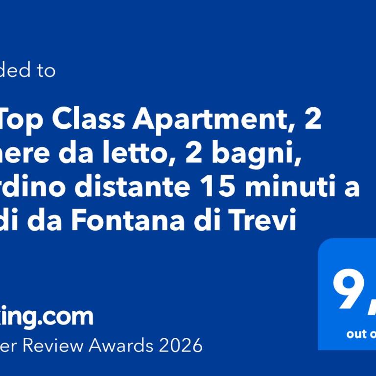 C3 Top Class Apartment, 2 camere da letto, 2 bagni, giardino distante 15 minuti a piedi da Fontana di Trevi - Appartamento con 2 Camere da Letto - 31