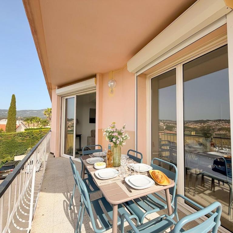 T3 lumineux à Six Fours, vue mer, garage - Apartment mit 2 Schlafzimmern - 11