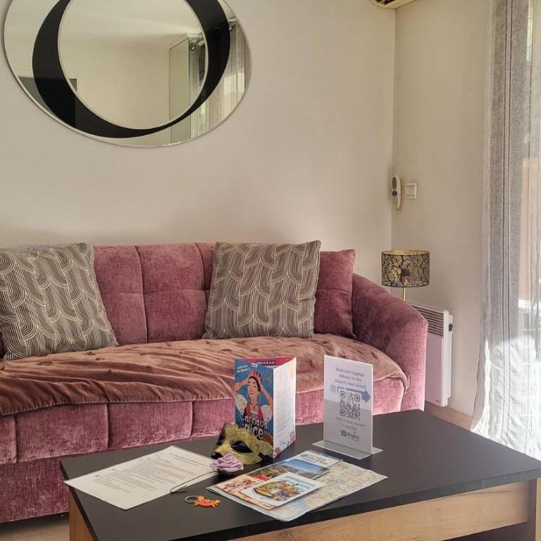 WeHost BARETY - Blooming Balcony Retreat - Central 3-4prs - Appartement - Vue sur Jardin - 3