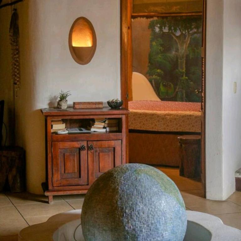 Casa Azul - Casa Maya in downtown Bacalar - Three-Bedroom House - 33