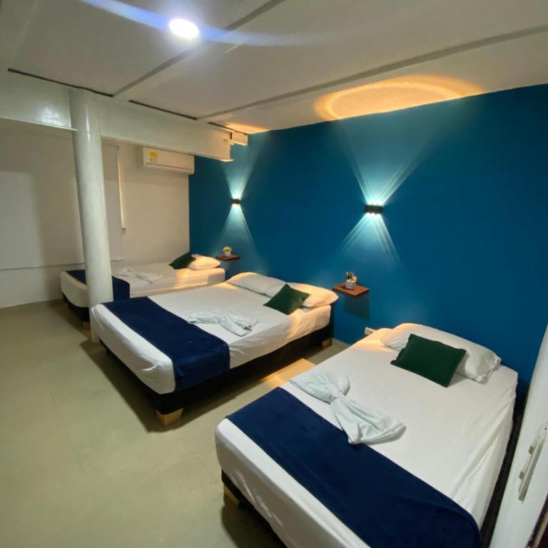 Hotel Rodadero Relax - Habitación Cuádruple Estándar - 1