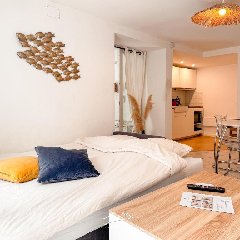 La Marinièro à 350m des plages - 4 couchages - Wifi - One-Bedroom Apartment - 32